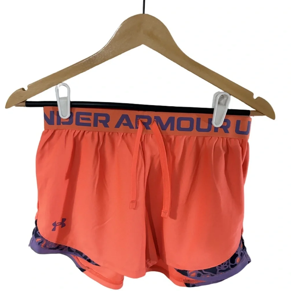 Under Armour Women's Coral Athletic Shorts